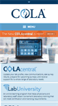 Mobile Screenshot of cola.org